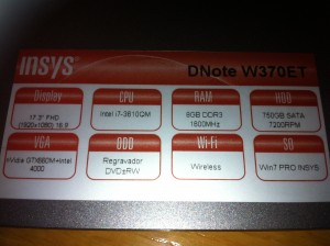 Config INSYS W370